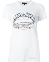 Markus Lupfer Lip Print T Shirt