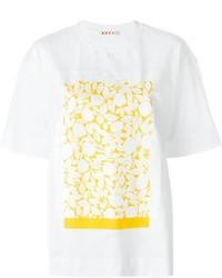 Marni Leaf Print T Shirt