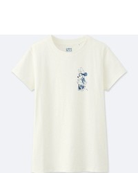 Uniqlo Mickey Blue Short Sleeve Graphic T Shirt