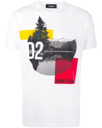 DSQUARED2 Mountain Print T Shirt