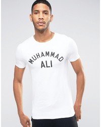 Asos Muscle Fit T Shirt With Muhammad Ali Name Print
