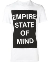 Neil Barrett Empire State Of Mind Print T Shirt