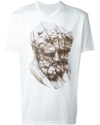 Neil Barrett Statue Print T Shirt