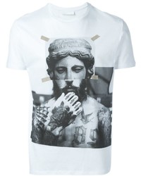 Neil Barrett Statue Print T Shirt