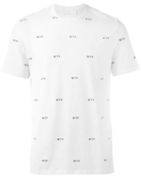 Neil Barrett Wtf Print T Shirt