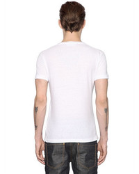 DSQUARED2 Nevada Printed Cotton Jersey T Shirt