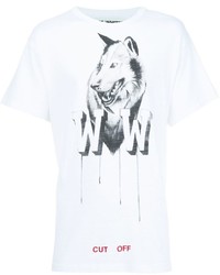 Off-White Dog Print T Shirt