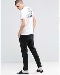 adidas Originals Blkwvn T Shirt With Back Print In White Bq3542