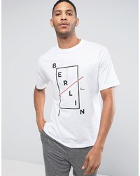 Asos Oversized T Shirt With Berlin Print
