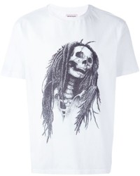 Palm Angels Skull Print T Shirt