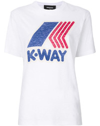 Dsquared2 Print K Way T Shirt