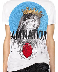 DSQUARED2 Printed Cotton Jersey T Shirt
