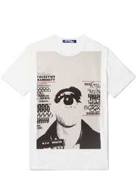 Junya Watanabe Printed Cotton Jersey T Shirt