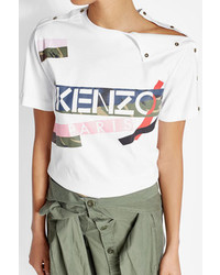 Kenzo Printed Cotton T Shirt