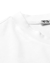 Y-3 Printed Stretch Cotton Jersey T Shirt