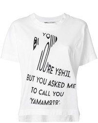 Y-3 Printed T Shirt