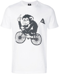 Paul Smith Ps By Chimp Print T Shirt