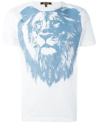 Roberto Cavalli Lion Print T Shirt