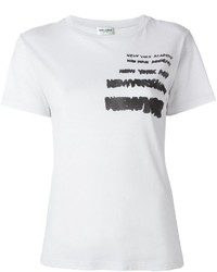 Saint Laurent Repeat Print T Shirt