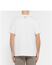 Oamc Slim Cut Printed Cotton Jersey T Shirt