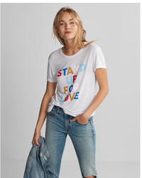 Express Stand Up For Love Graphic Tee