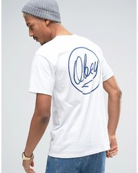 Obey T Shirt With Ballpoint Back Print