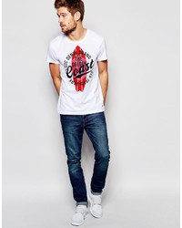 Esprit T Shirt With Brand Print