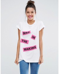 Asos T Shirt With Bridal Mrs In The Making Print