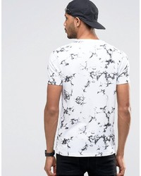 Asos T Shirt With Marble Texture Print