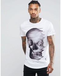 Religion T Shirt With Skull Graphic Print