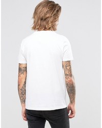 Asos T Shirt With Skull Print In White