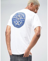 Obey T Shirt With Stamp Back Print