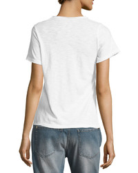 Chaser Vacation Por Favor Graphic Tee White