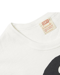 Levi's Vintage Clothing 1960s Slim Fit Bat Print Cotton Jersey T Shirt
