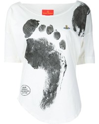 Vivienne Westwood Red Label Footprint Print T Shirt