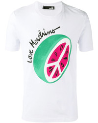 Love Moschino Watermelon Print T Shirt