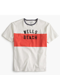 J.Crew Wells Beach Graphic T Shirt