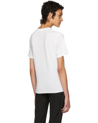 Saint Laurent White Bouche T Shirt