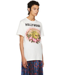 Gucci White Hollywood T Shirt