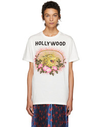 Gucci White Hollywood T Shirt