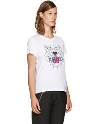 Kenzo White Limited Edition Tiger T Shirt