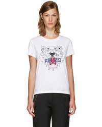 Kenzo White Limited Edition Tiger T Shirt