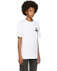 Palm Angels White Palm Icon T Shirt