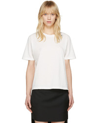 Saint Laurent White Triple Heart T Shirt