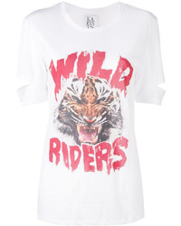 Zoe Karssen Wild Riders Print T Shirt