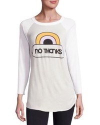 Wildfox Couture Wildfox Cotton No Thanks Graphic Tee