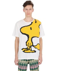 Gucci Woodstock Printed Washed Jersey T Shirt