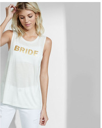Express Bride Graphic Muscle Tank