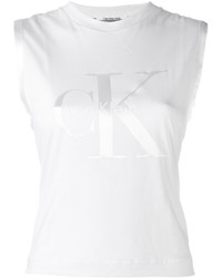 CK Calvin Klein Ck Jeans Logo Print Tank Top