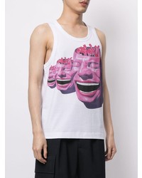 Comme Des Garcons SHIRT Comme Des Garons Shirt Yue Minjun Print Sleeveless Top